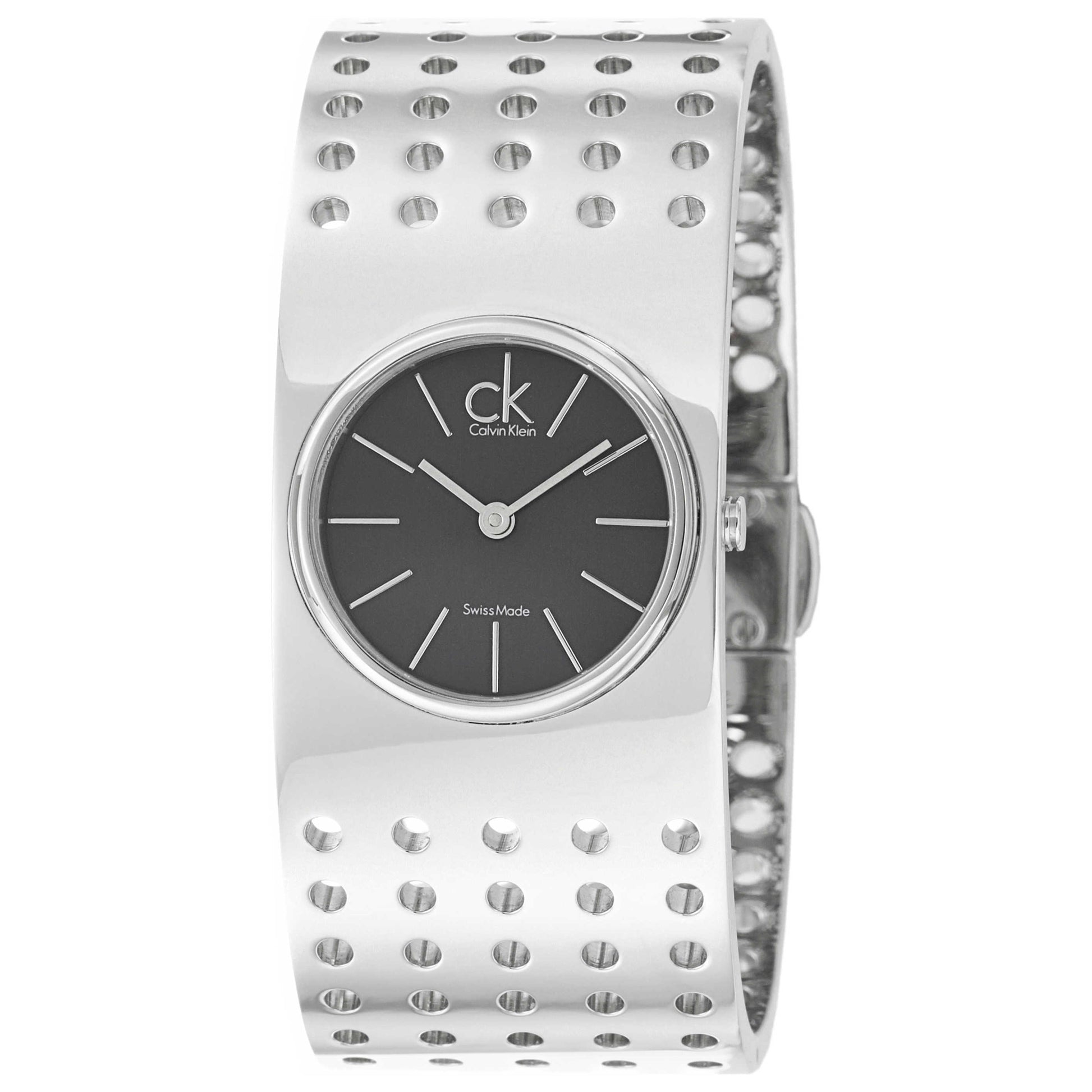Front view of Calvin Klein Grid Women's Quartz Watch K8324107