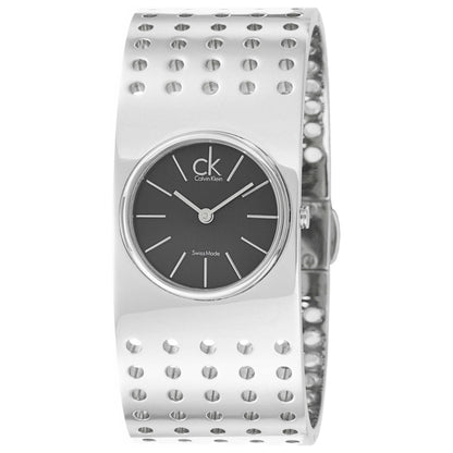 Front view of Calvin Klein Grid Women's Quartz Watch K8324107