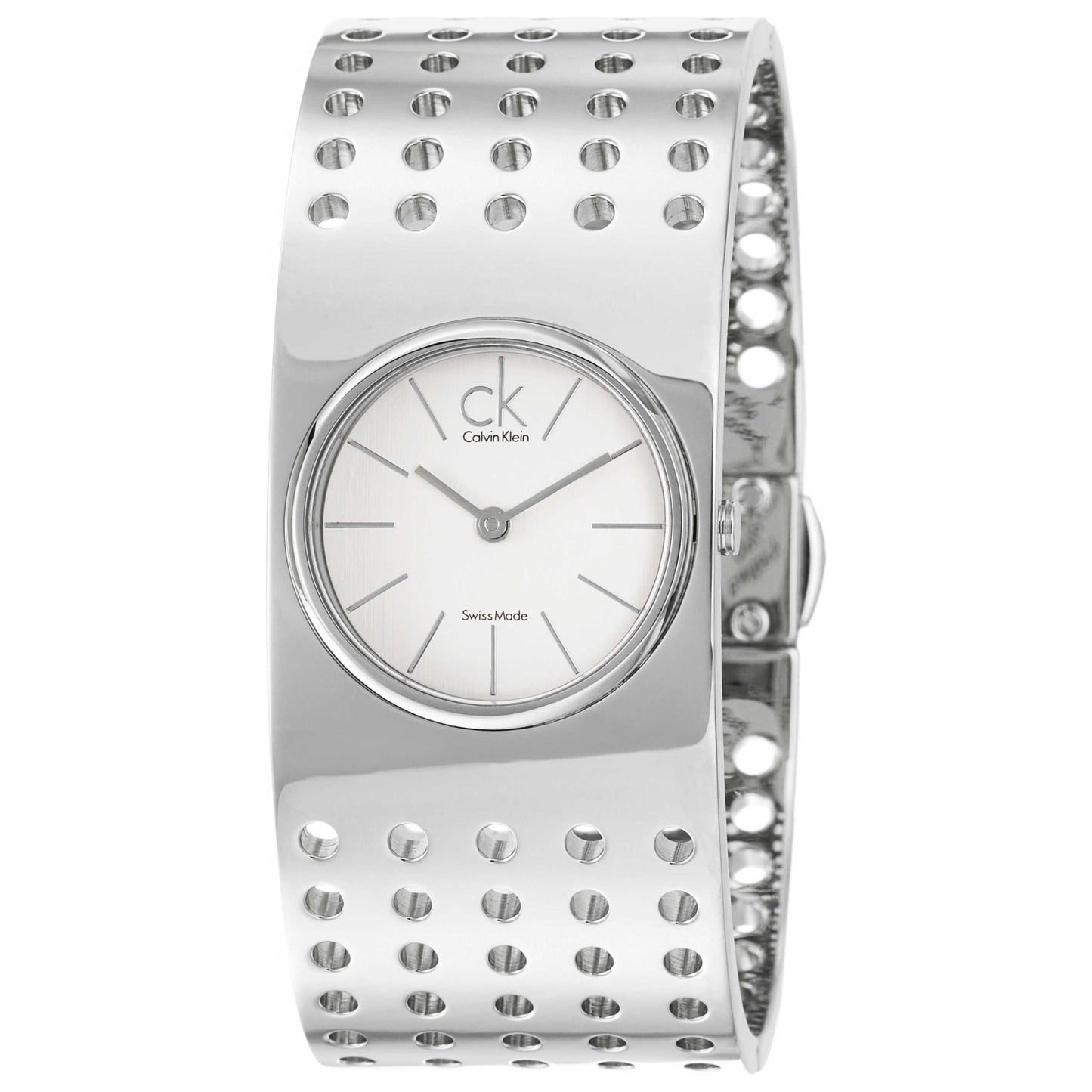 Front view of Calvin Klein Grid Women's Quartz Watch K8324120