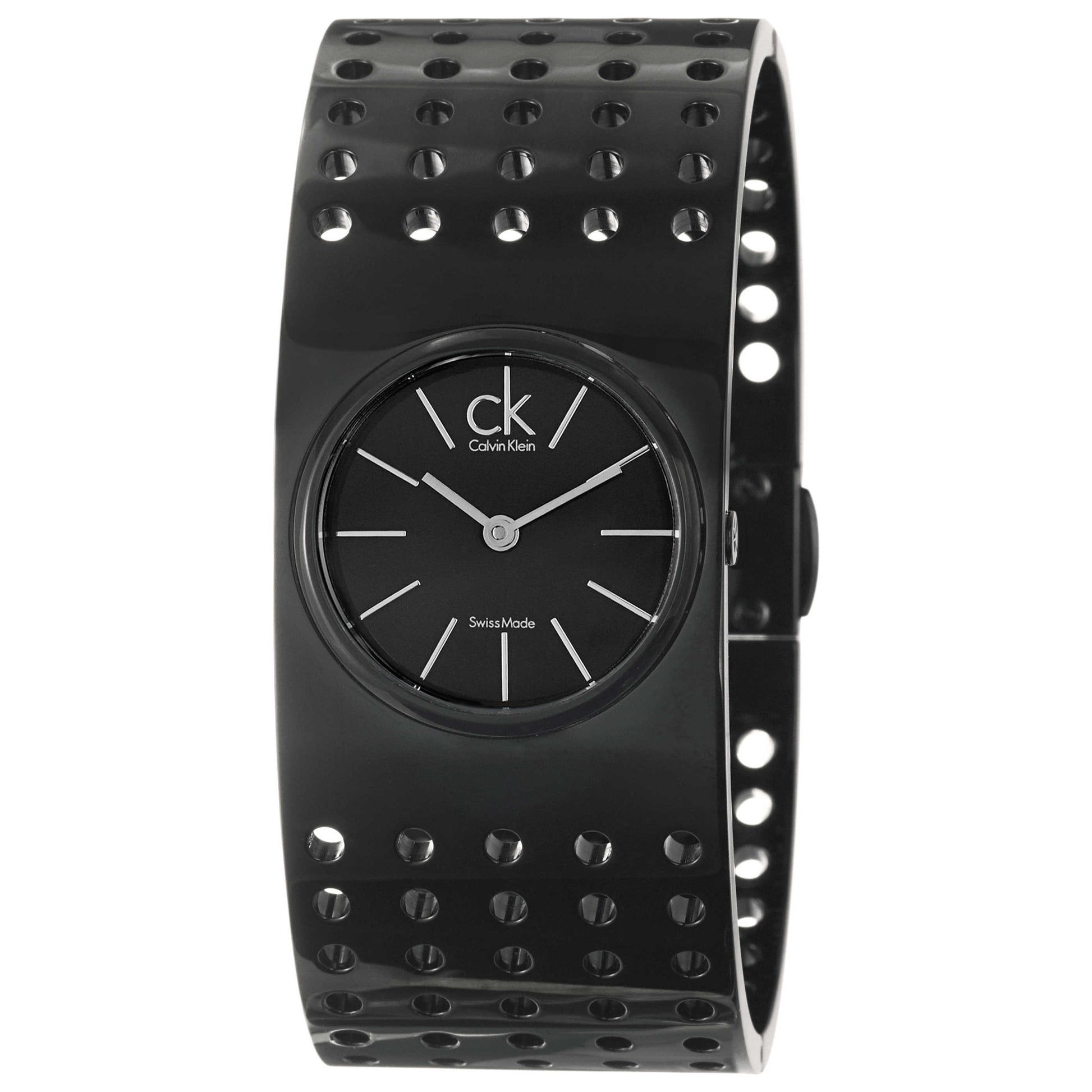 Front view of Calvin Klein Grid Women's Quartz Watch K8324302