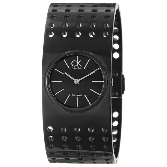 Front view of Calvin Klein Grid Women's Quartz Watch K8324302