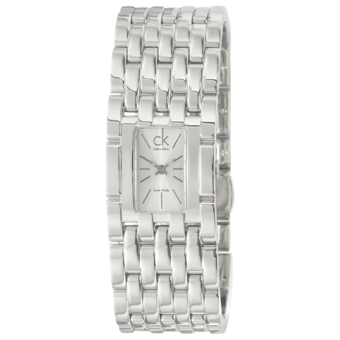 Front view of Calvin Klein Braid Women's Swiss Quartz (Battery-Powered) Watch K8423120