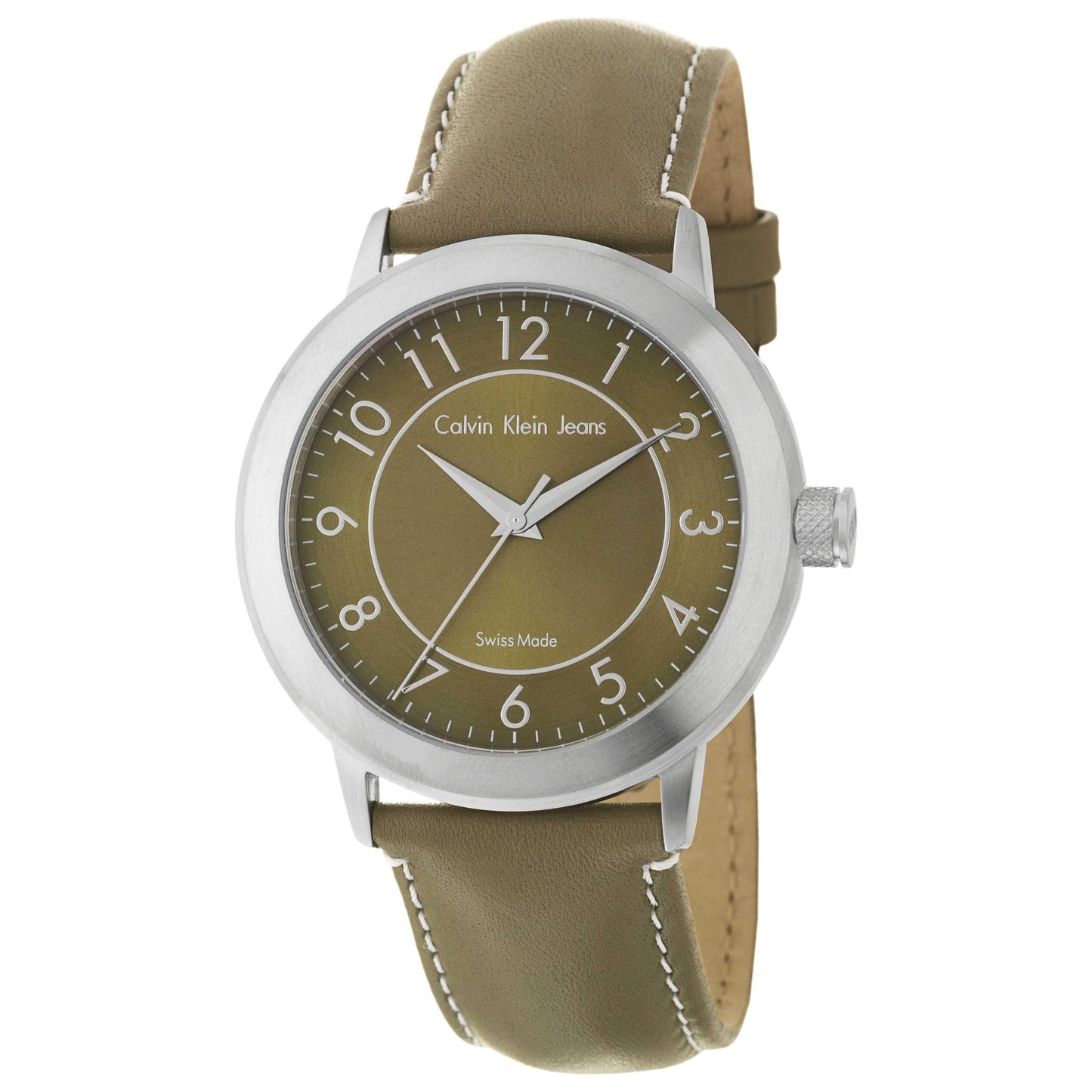 Front view of Calvin Klein Jeans Continual Men's Swiss Quartz (Battery-Powered) Watch K8711163