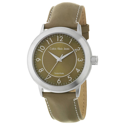 Front view of Calvin Klein Jeans Continual Men's Swiss Quartz (Battery-Powered) Watch K8711163