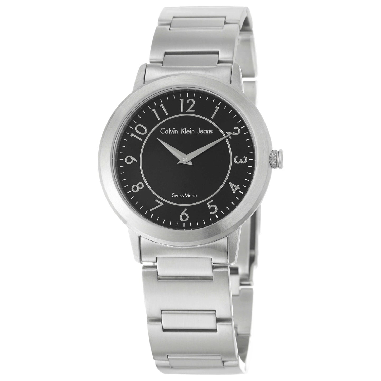 Front view of Calvin Klein Jeans Continual Men's Swiss Quartz (Battery-Powered) Watch K8713102