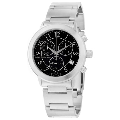 Front view of Calvin Klein Jeans Continual Men's Swiss Quartz (Battery-Powered) Watch K8717115