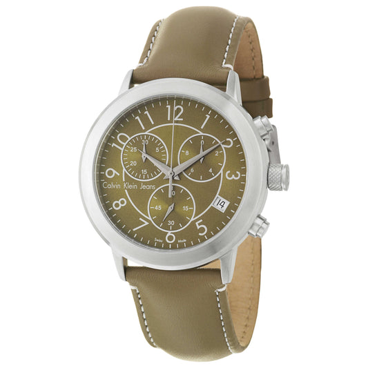 Front view of Calvin Klein Jeans Continual Men's Swiss Quartz (Battery-Powered) Watch K8717174