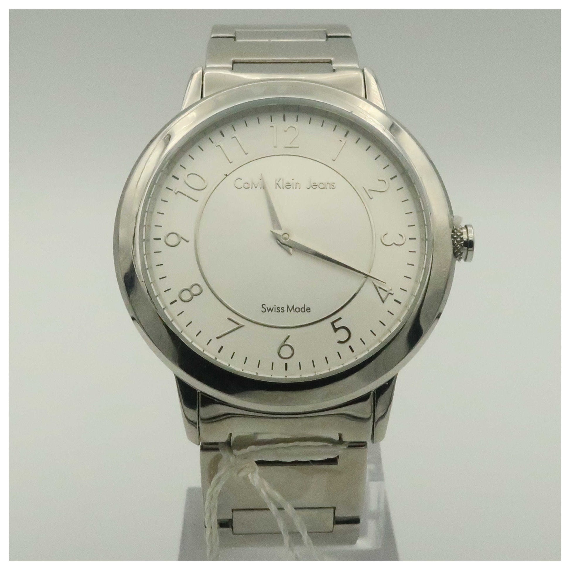 Front view of Calvin Klein Jeans Continual Women's Swiss Quartz (Battery-Powered) Watch K8723126-PO