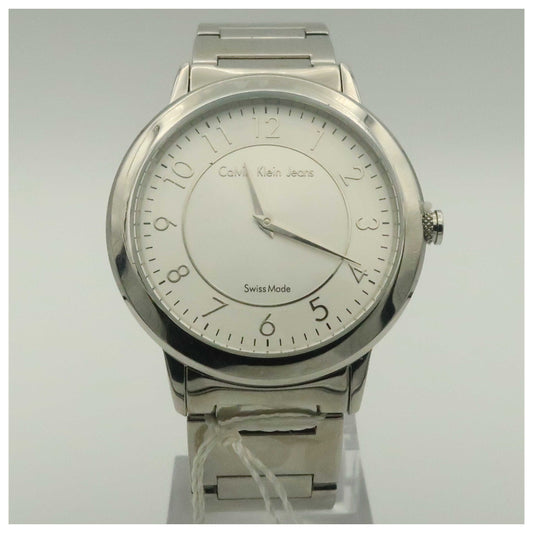 Front view of Calvin Klein Jeans Continual Women's Swiss Quartz (Battery-Powered) Watch K8723126-PO