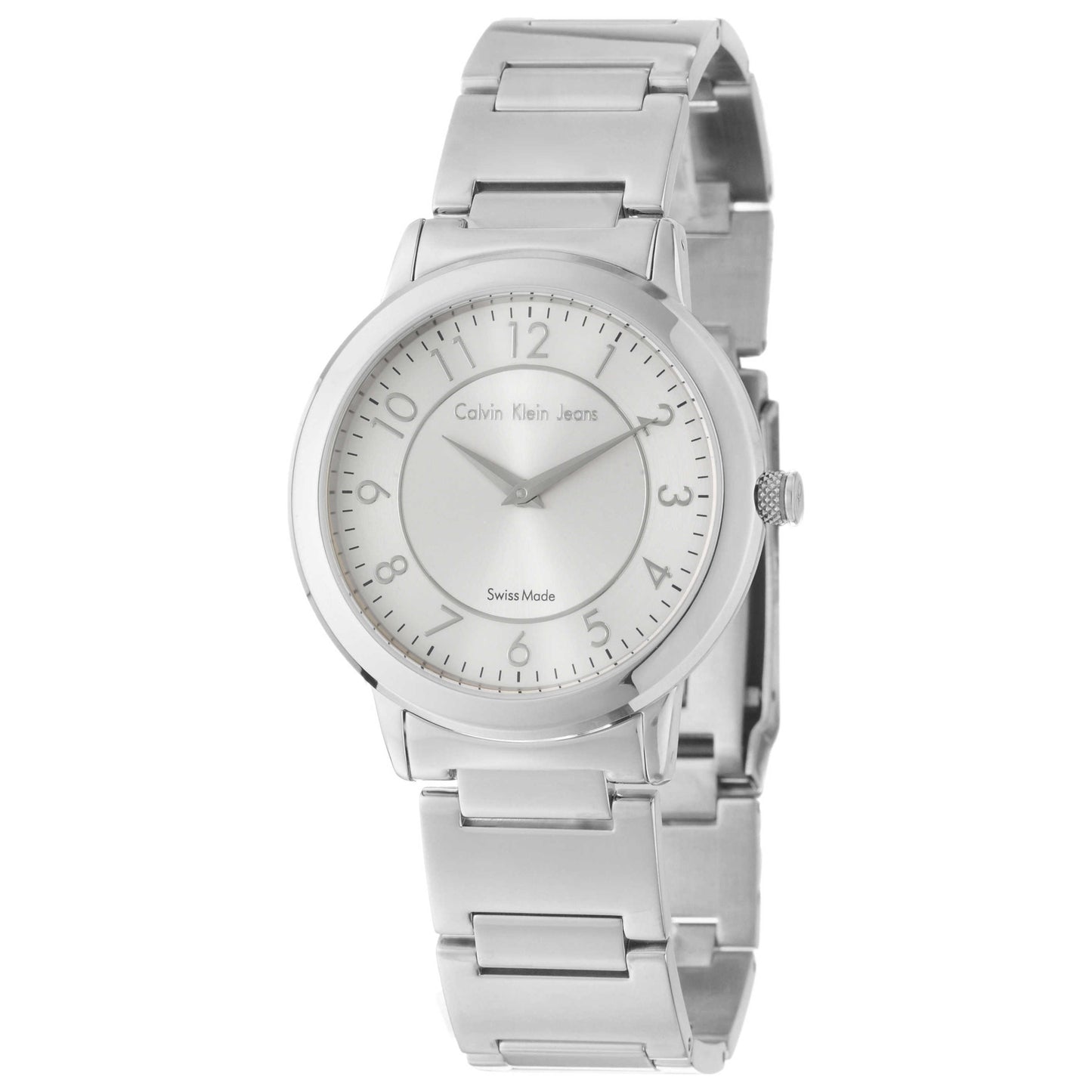 Front view of Calvin Klein Jeans Continual Women's Swiss Quartz (Battery-Powered) Watch K8723126