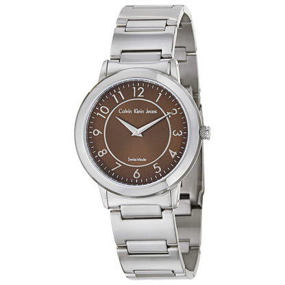 Front view of Calvin Klein Jeans Continual Women's Swiss Quartz (Battery-Powered) Watch K8723165