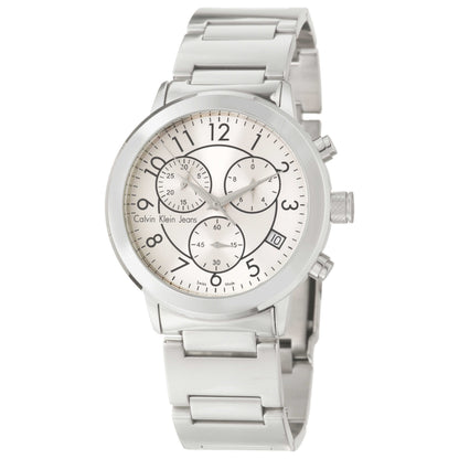 Front view of Calvin Klein Jeans Continual Men's Swiss Quartz (Battery-Powered) Watch K8727131