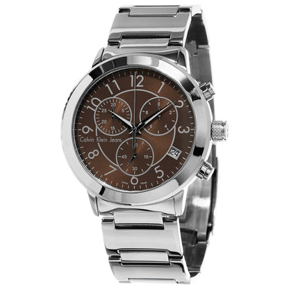 Front view of Calvin Klein Jeans Continual Men's Quartz Watch K8727176