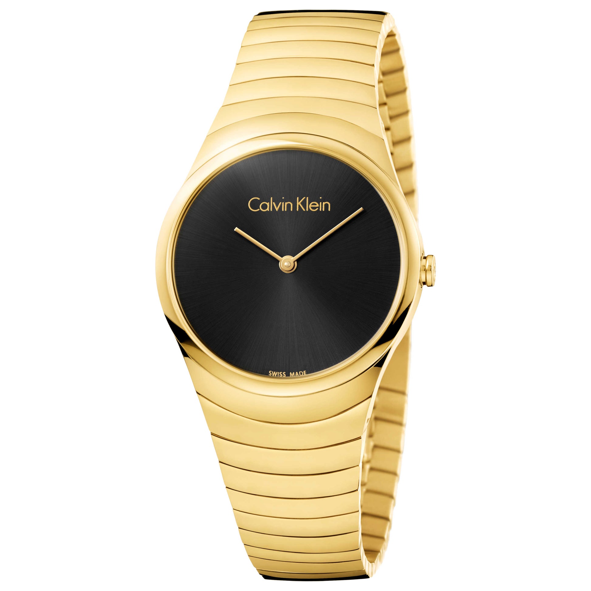 Front view of Calvin Klein Whirl Women's Quartz Watch K8A23541