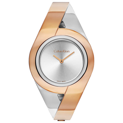 Front view of Calvin Klein Sensual Women's Quartz Watch K8E2M1Z6