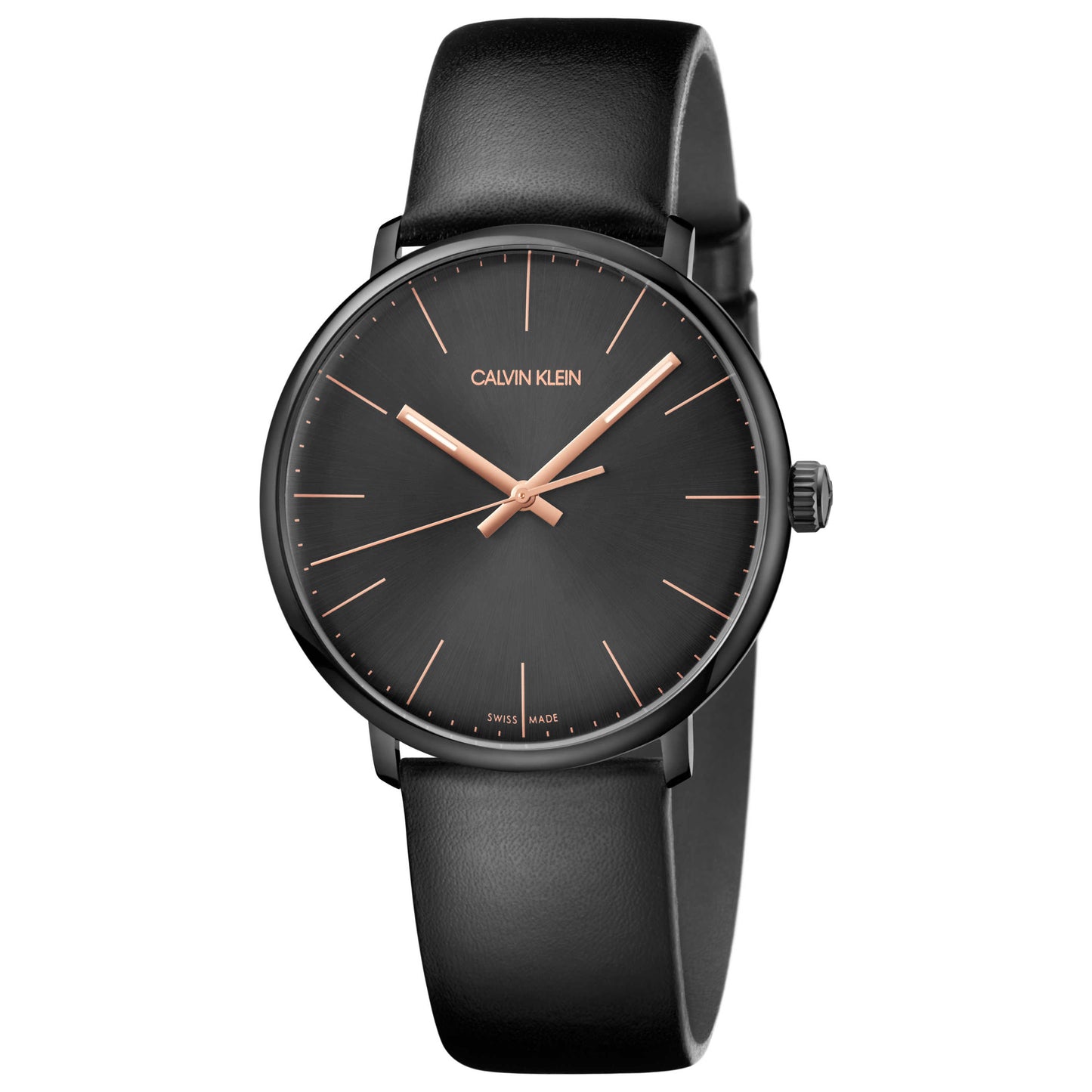 Front view of Calvin Klein High Noon Men's Quartz Watch K8M214CB