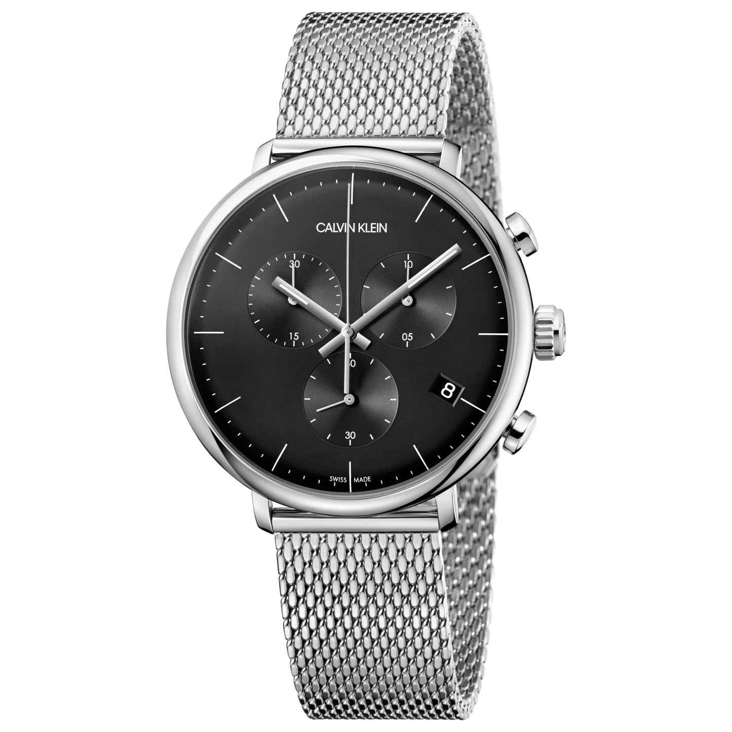 Front view of Calvin Klein High Noon Men's Quartz Watch K8M27121