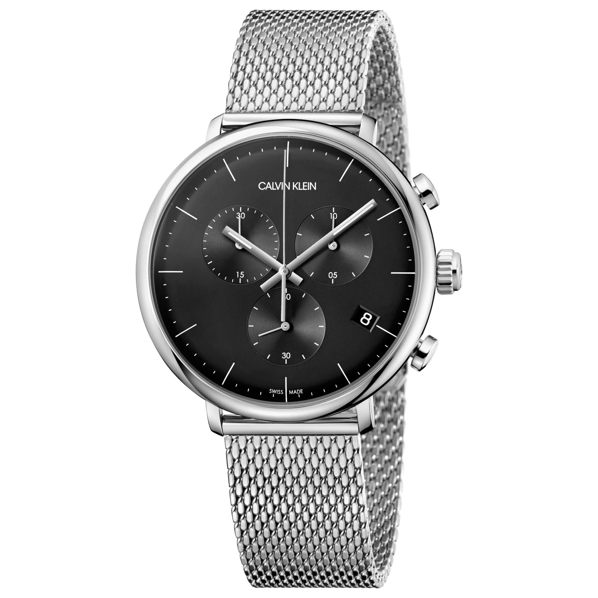 Front view of Calvin Klein High Noon Men's Quartz Watch K8M27121