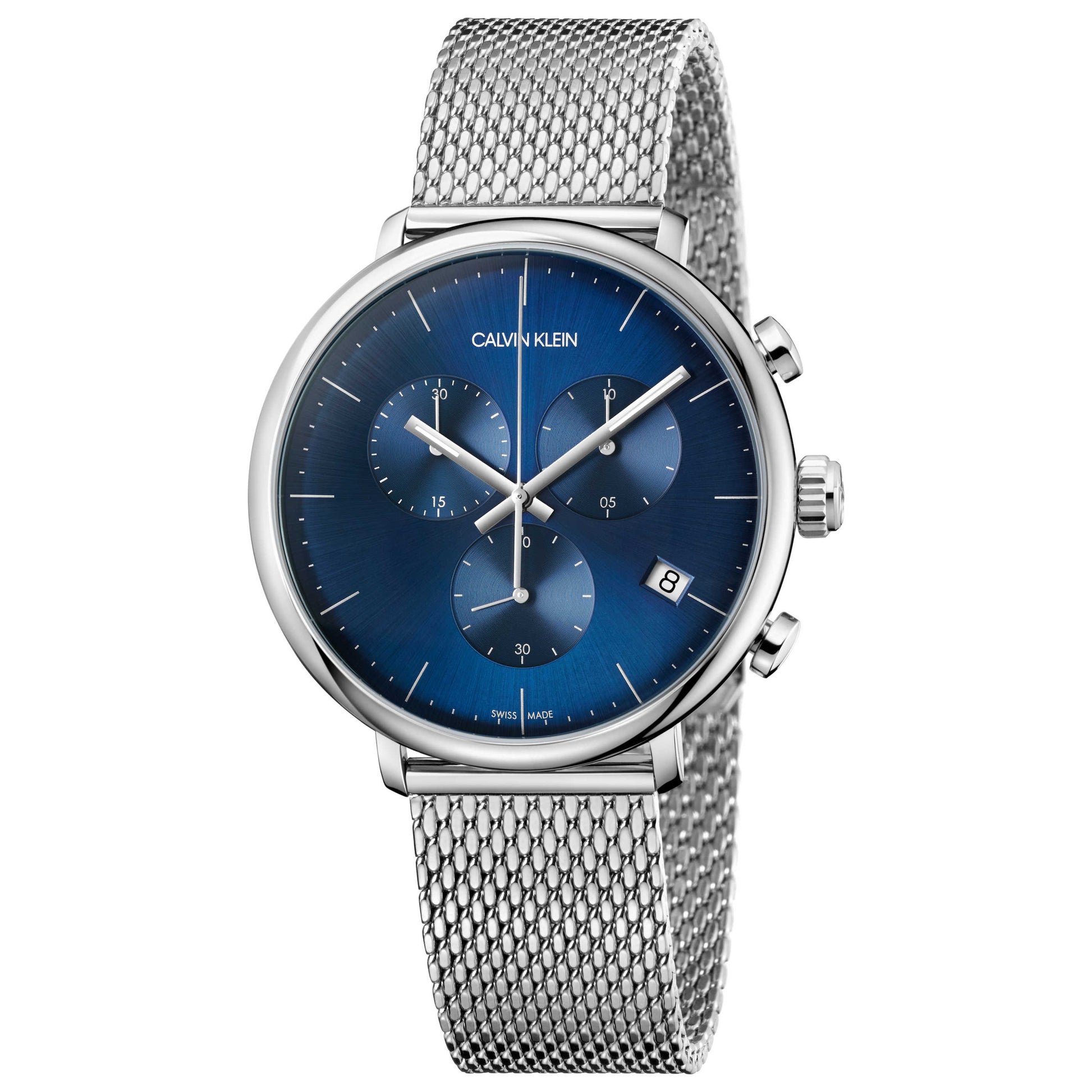 Front view of Calvin Klein High Noon Men's Quartz Watch K8M2712N