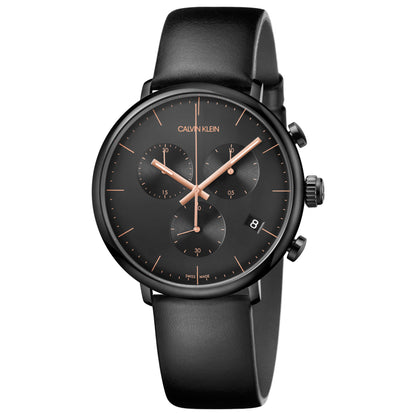 Front view of Calvin Klein High Noon Men's Quartz Watch K8M274CB