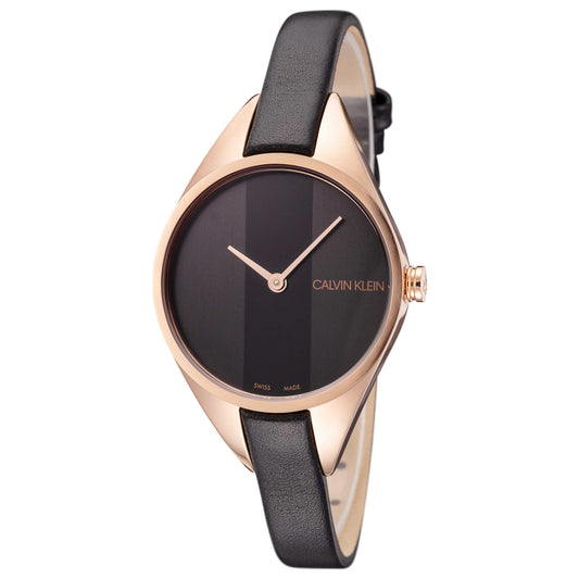 Front view of Calvin Klein Rebel Women's Quartz Watch K8P236C1