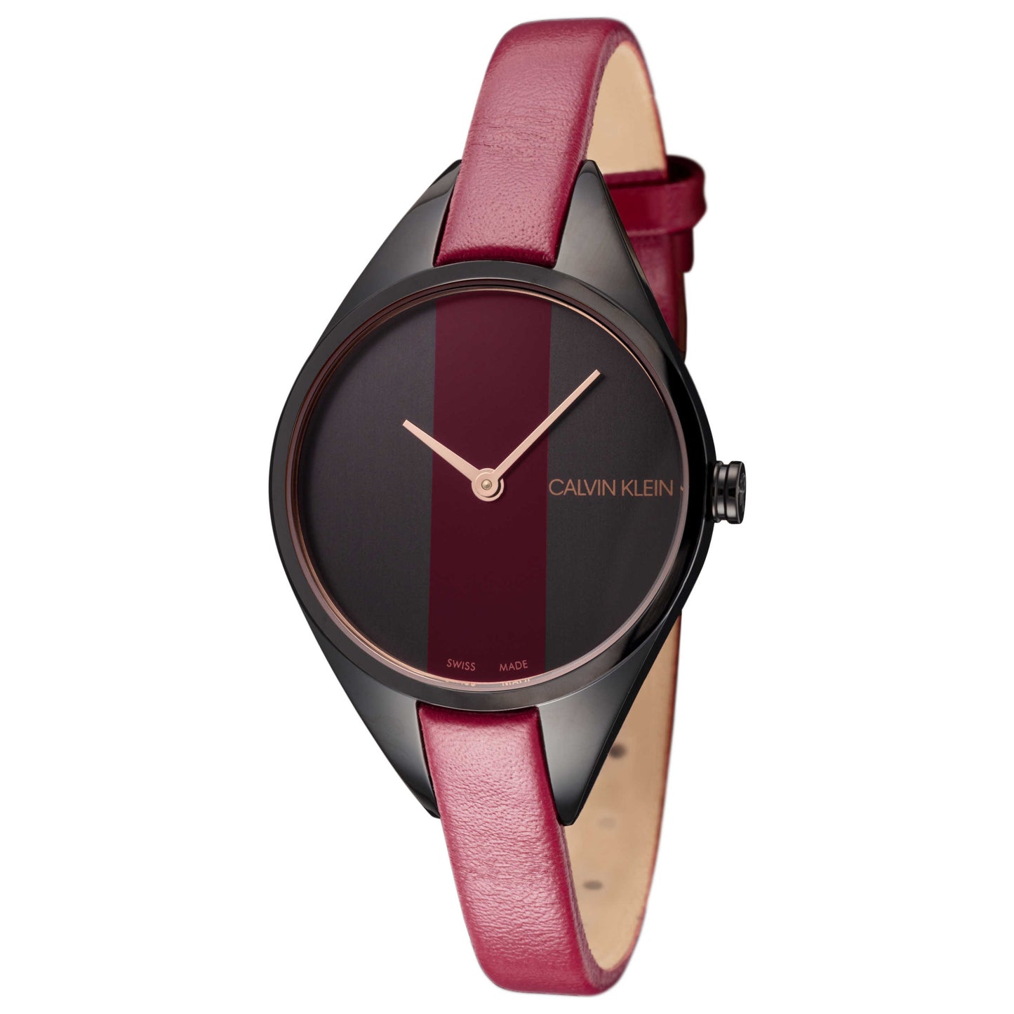 Front view of Calvin Klein Rebel Women's Quartz Watch K8P237U1