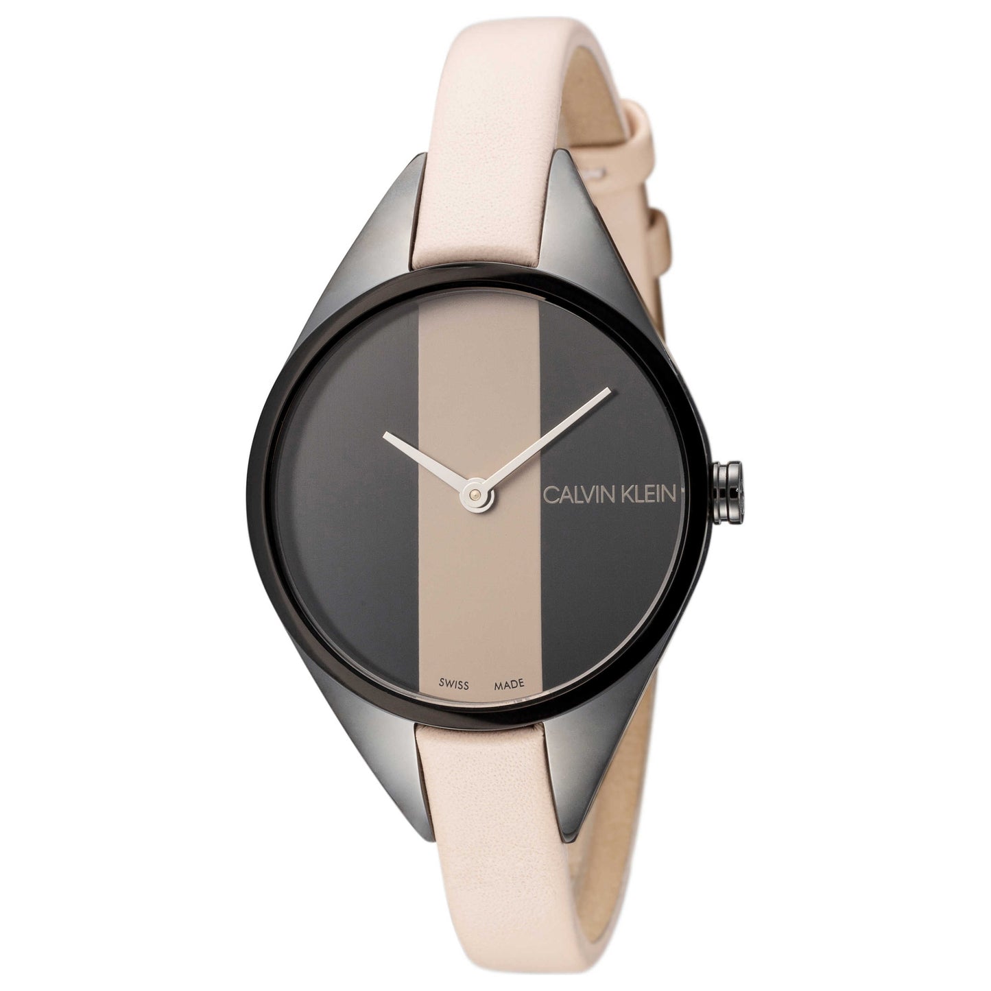 Front view of Calvin Klein Rebel Women's Quartz Watch K8P237X1