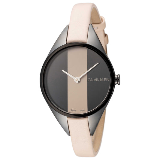 Front view of Calvin Klein Rebel Women's Quartz Watch K8P237X1