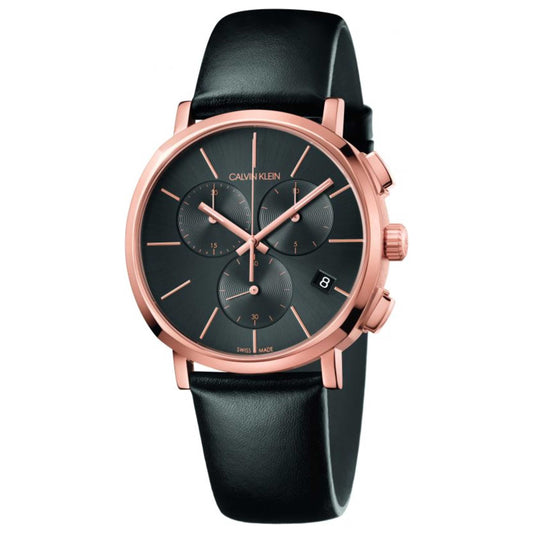 Front view of Calvin Klein Posh Men's Quartz Watch K8Q376C3
