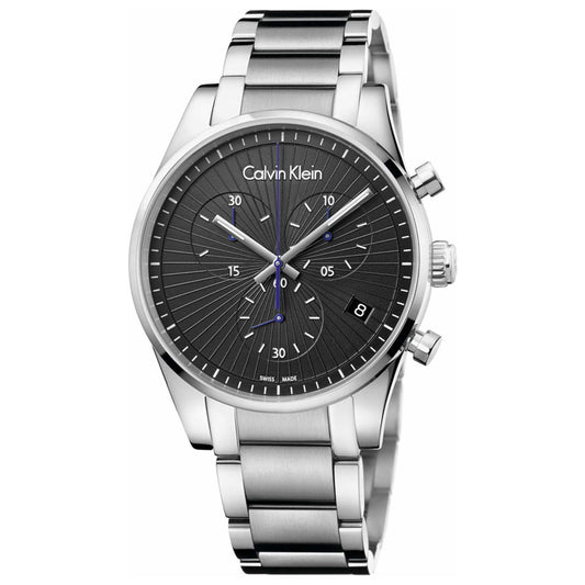 Front view of Calvin Klein Steadfast Men's Swiss Quartz (Battery-Powered) Watch K8S27141