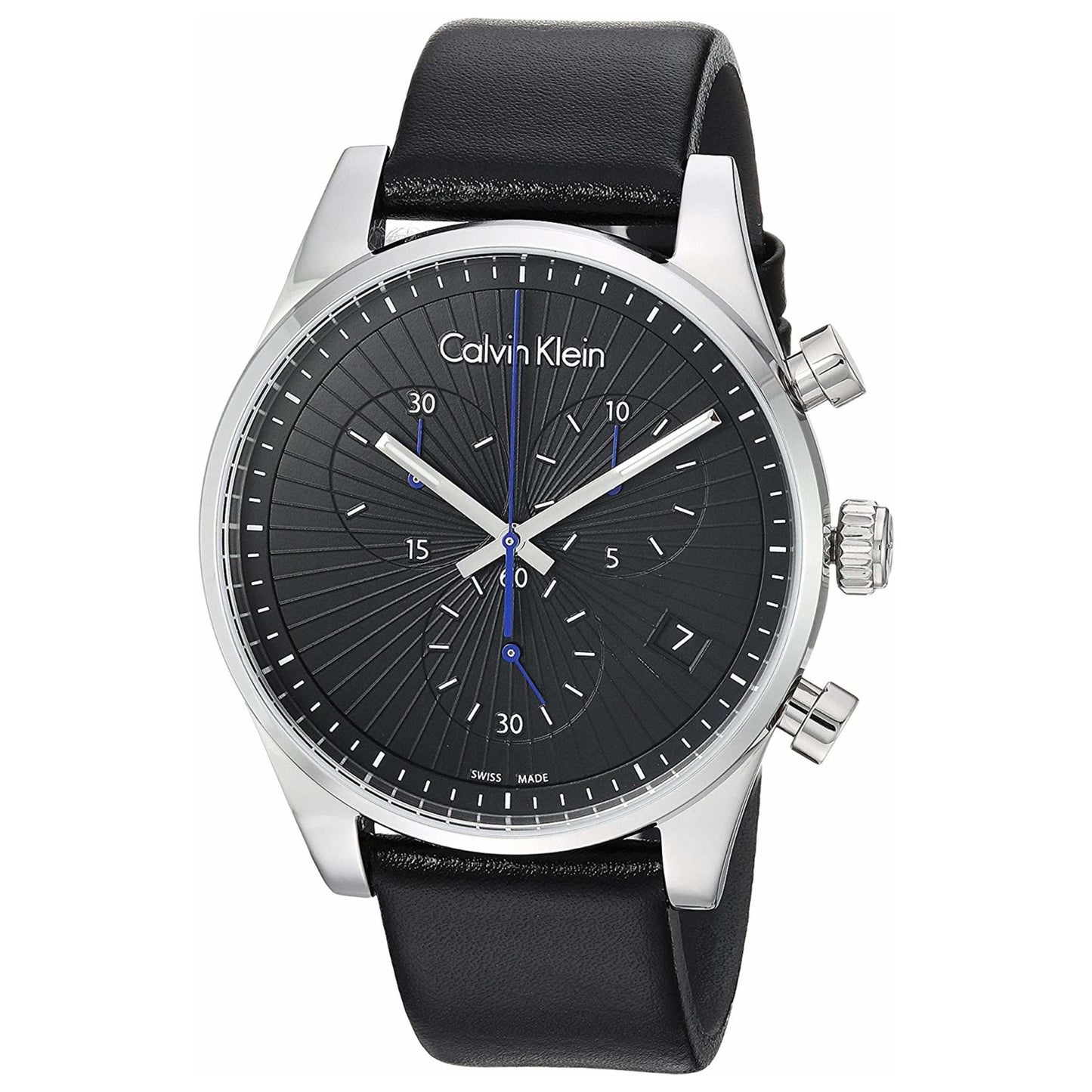 Front view of Calvin Klein Steadfast Men's Quartz Watch K8S271C1