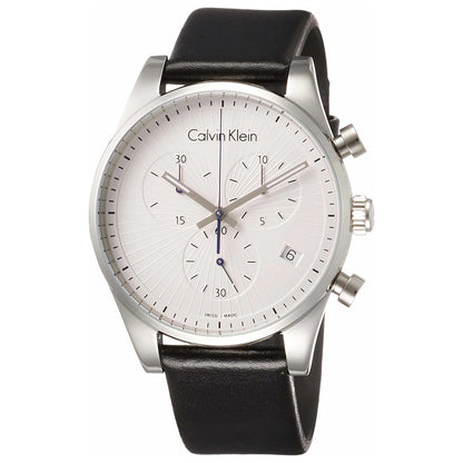 Front view of Calvin Klein Steadfast Men's Swiss Quartz (Battery-Powered) Watch K8S271C6