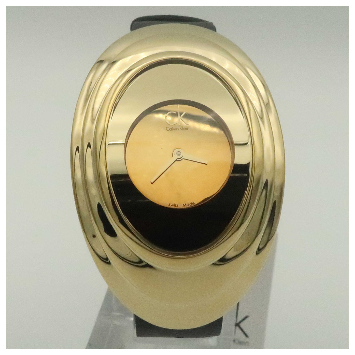 Front view of Calvin Klein Mound Women's Swiss Quartz (Battery-Powered) Watch K9323109-SD