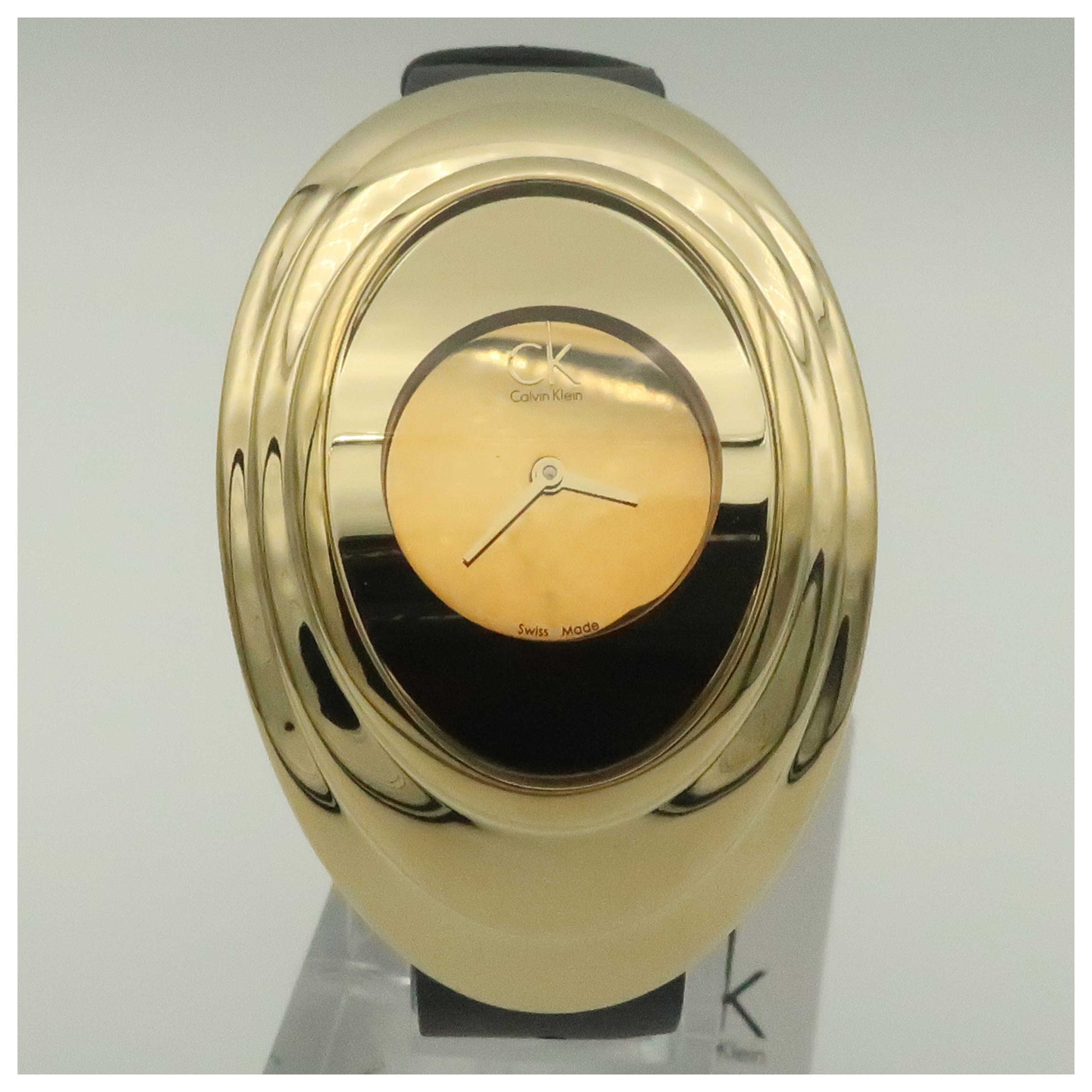 Front view of Calvin Klein Mound Women's Swiss Quartz (Battery-Powered) Watch K9323109-SD