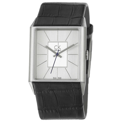 Front view of Calvin Klein Angular Men's Swiss Quartz (Battery-Powered) Watch K9611120