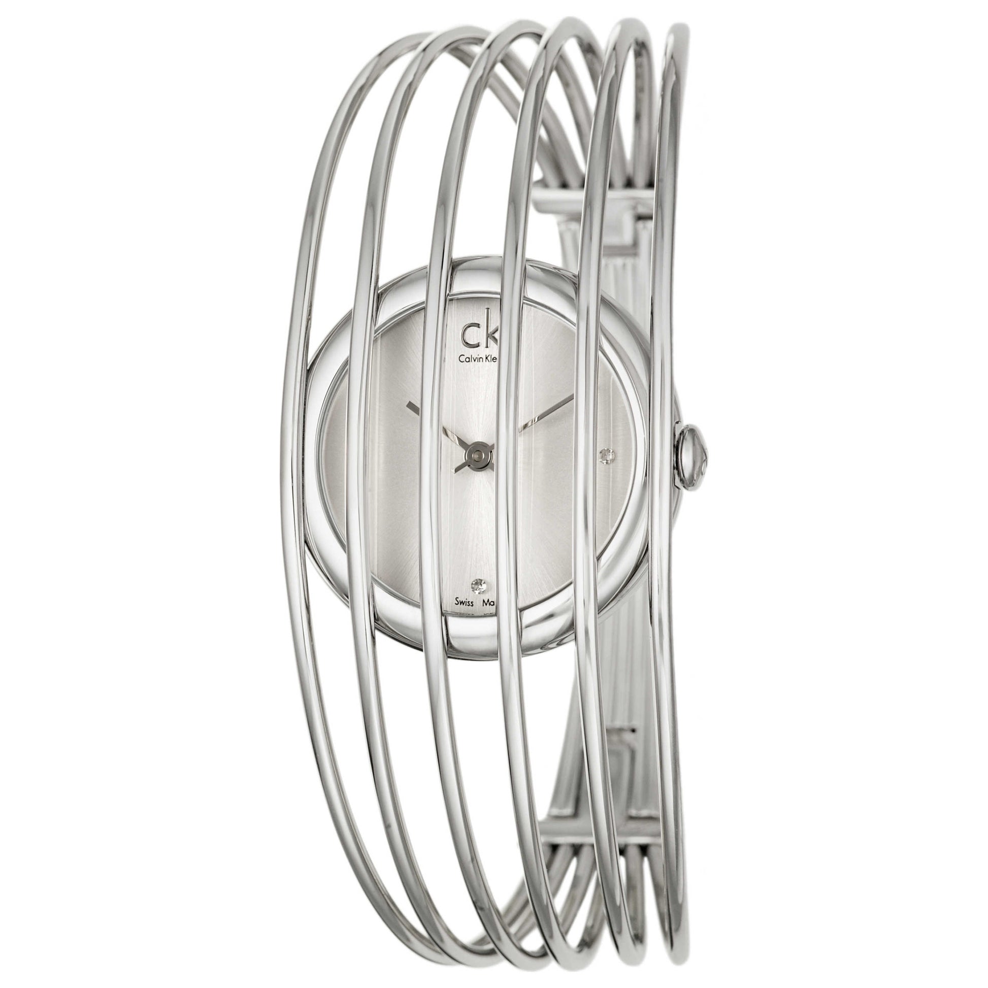 Front view of Calvin Klein Fly Women's Swiss Quartz (Battery-Powered) Watch K9922126