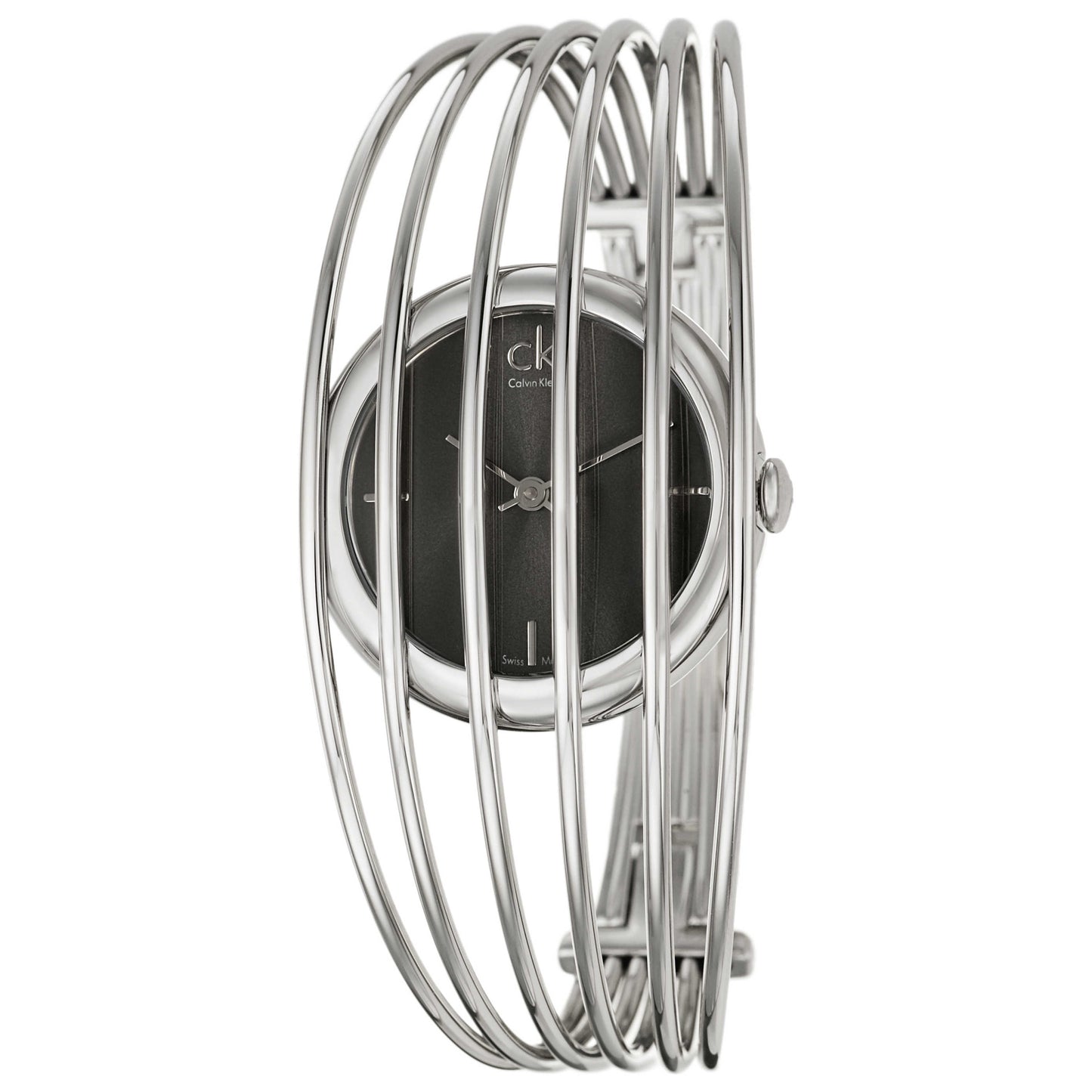 Front view of Calvin Klein Fly Women's Swiss Quartz (Battery-Powered) Watch K9923107