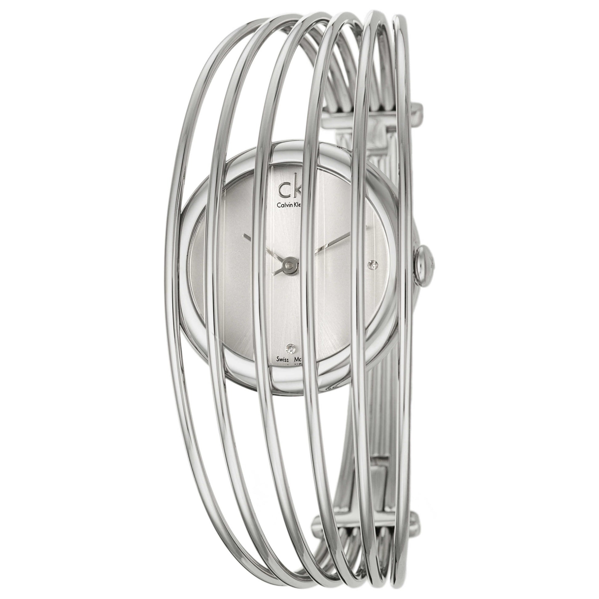 Front view of Calvin Klein Fly Women's Swiss Quartz (Battery-Powered) Watch K9923126