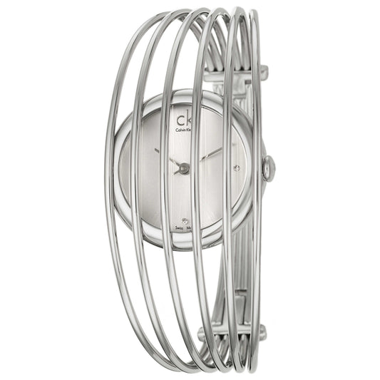 Front view of Calvin Klein Fly Women's Swiss Quartz (Battery-Powered) Watch K9923126