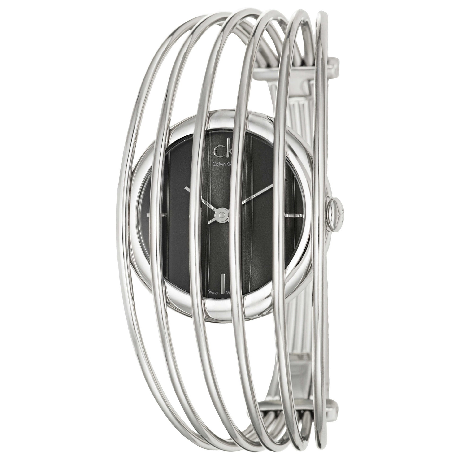 Front view of Calvin Klein Fly Women's Swiss Quartz (Battery-Powered) Watch K9924107