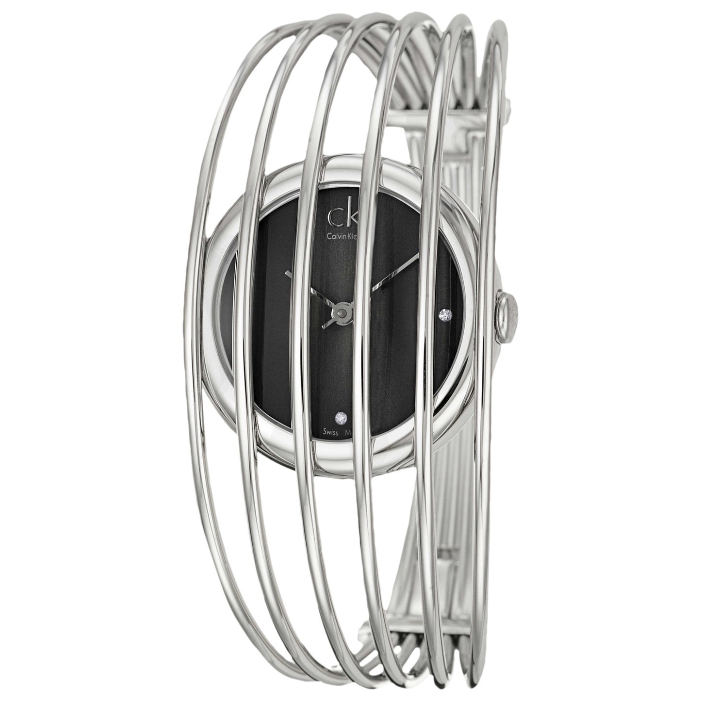 Front view of Calvin Klein Fly Women's Swiss Quartz (Battery-Powered) Watch K9924161