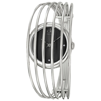 Front view of Calvin Klein Fly Women's Swiss Quartz (Battery-Powered) Watch K9924161