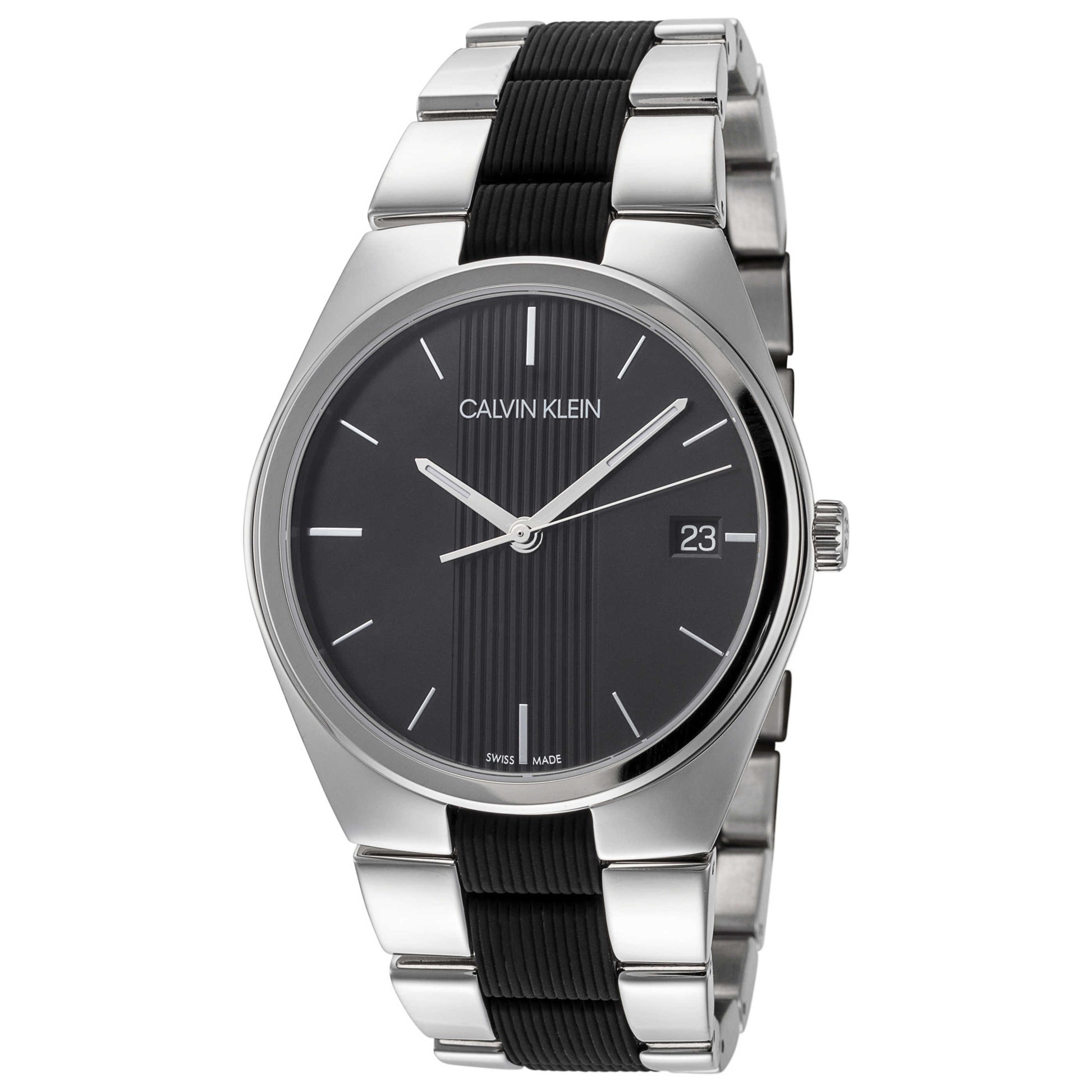 Front view of Calvin Klein Contra Men's Quartz Watch K9E211B1