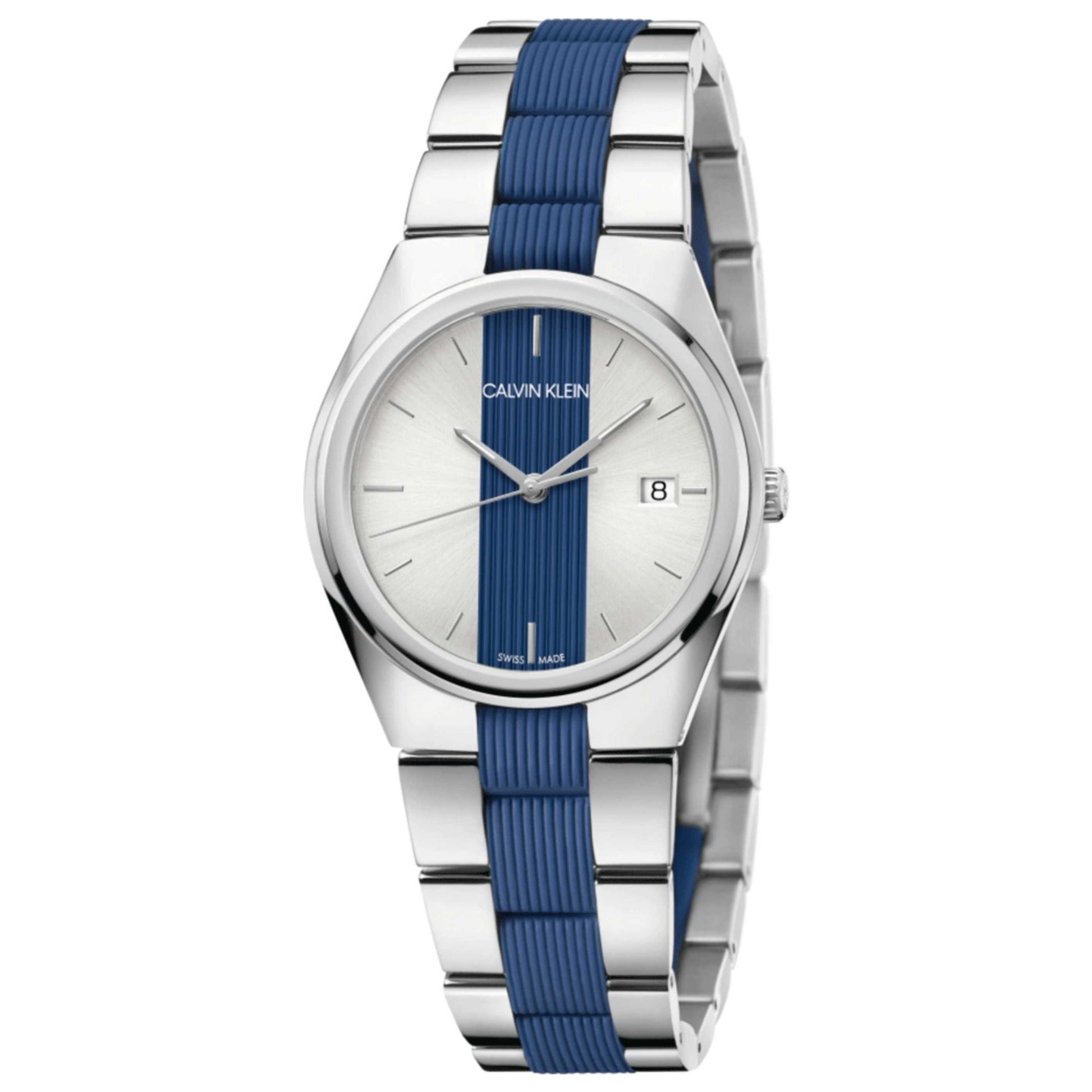 Front view of Calvin Klein Contrast Women's Quartz Watch K9E231VX