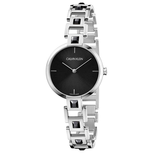 Front view of Calvin Klein Mesmerize Women's Quartz Watch K9G23UB1