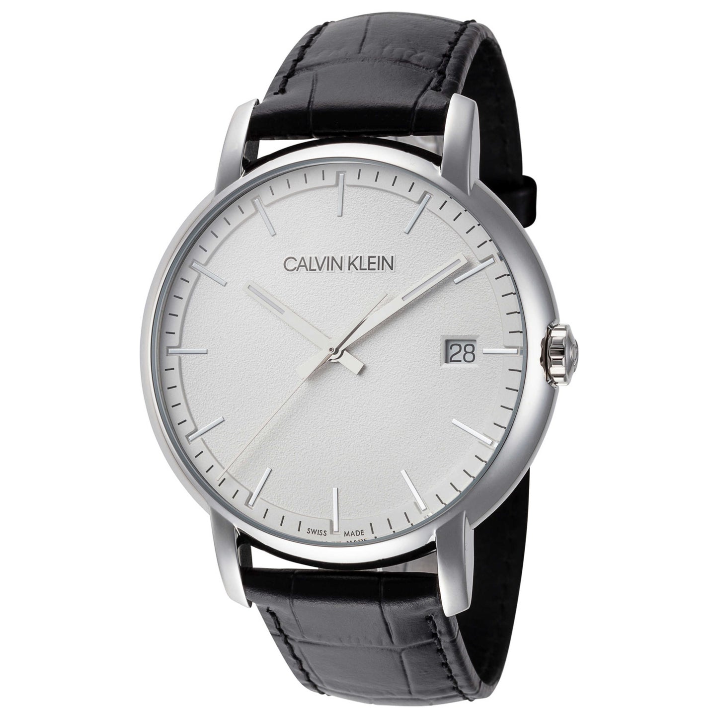 Front view of Calvin Klein Established Men's Quartz Watch K9H211C6