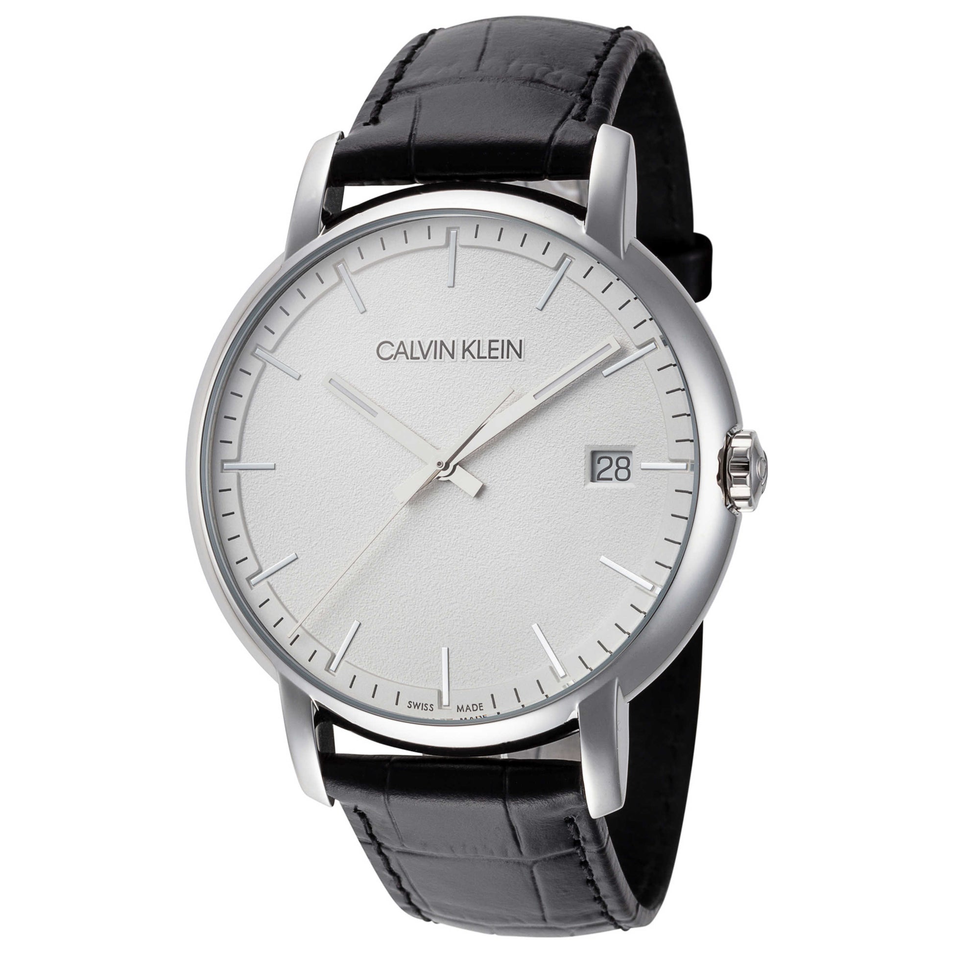 Front view of Calvin Klein Established Men's Quartz Watch K9H211C6