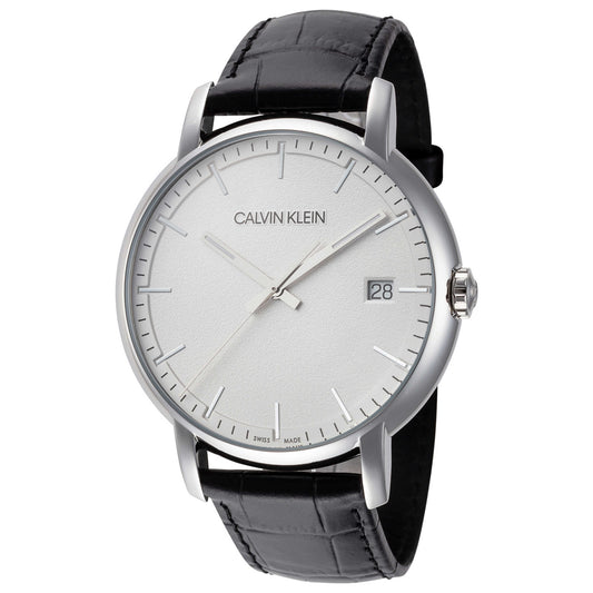Front view of Calvin Klein Established Men's Quartz Watch K9H211C6