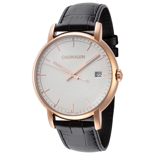 Front view of Calvin Klein Established Men's Quartz Watch K9H216C6