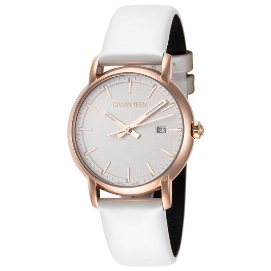 Front view of Calvin Klein Established Women's Quartz Watch K9H236L6